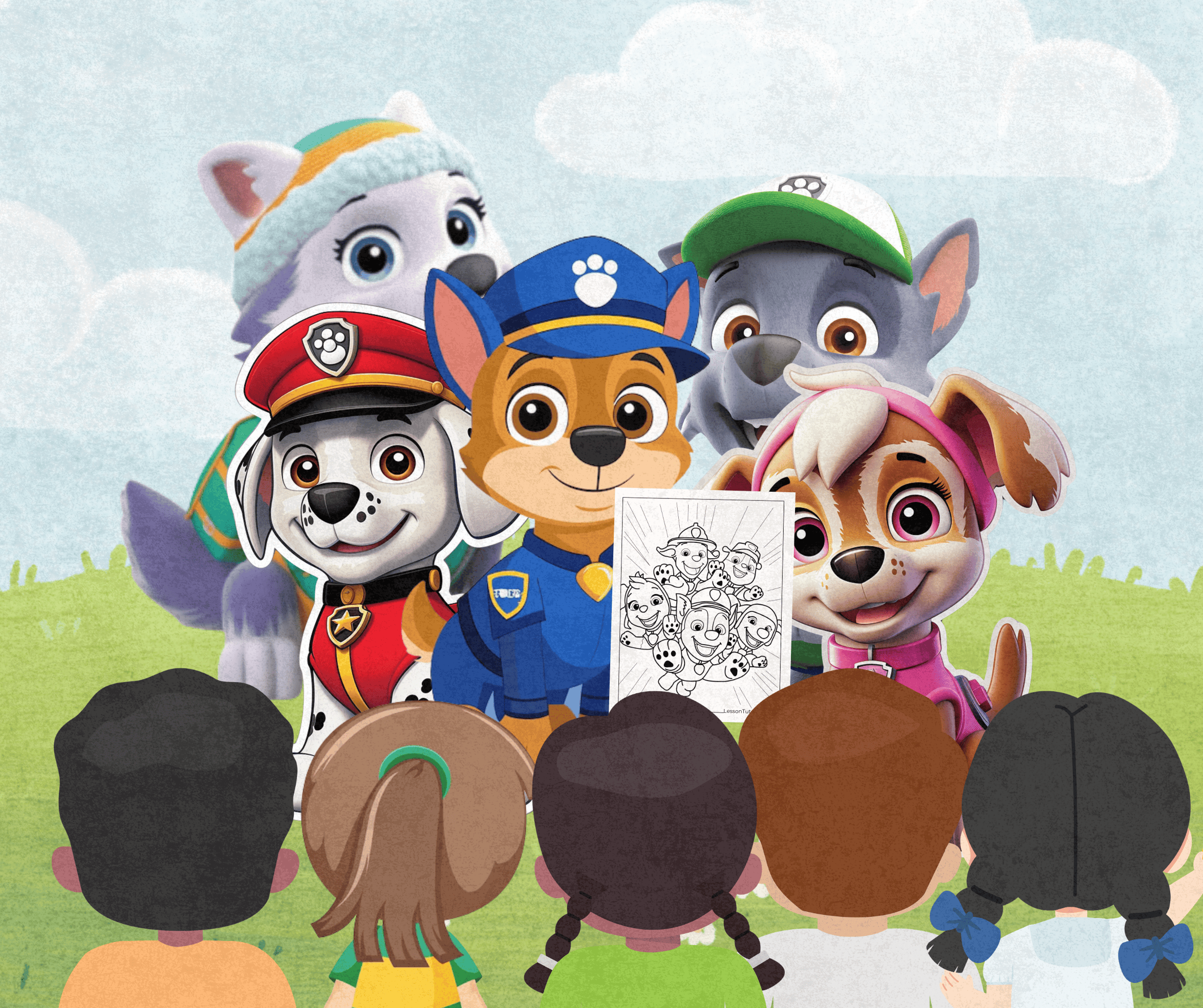 paw patrol printable coloring pages