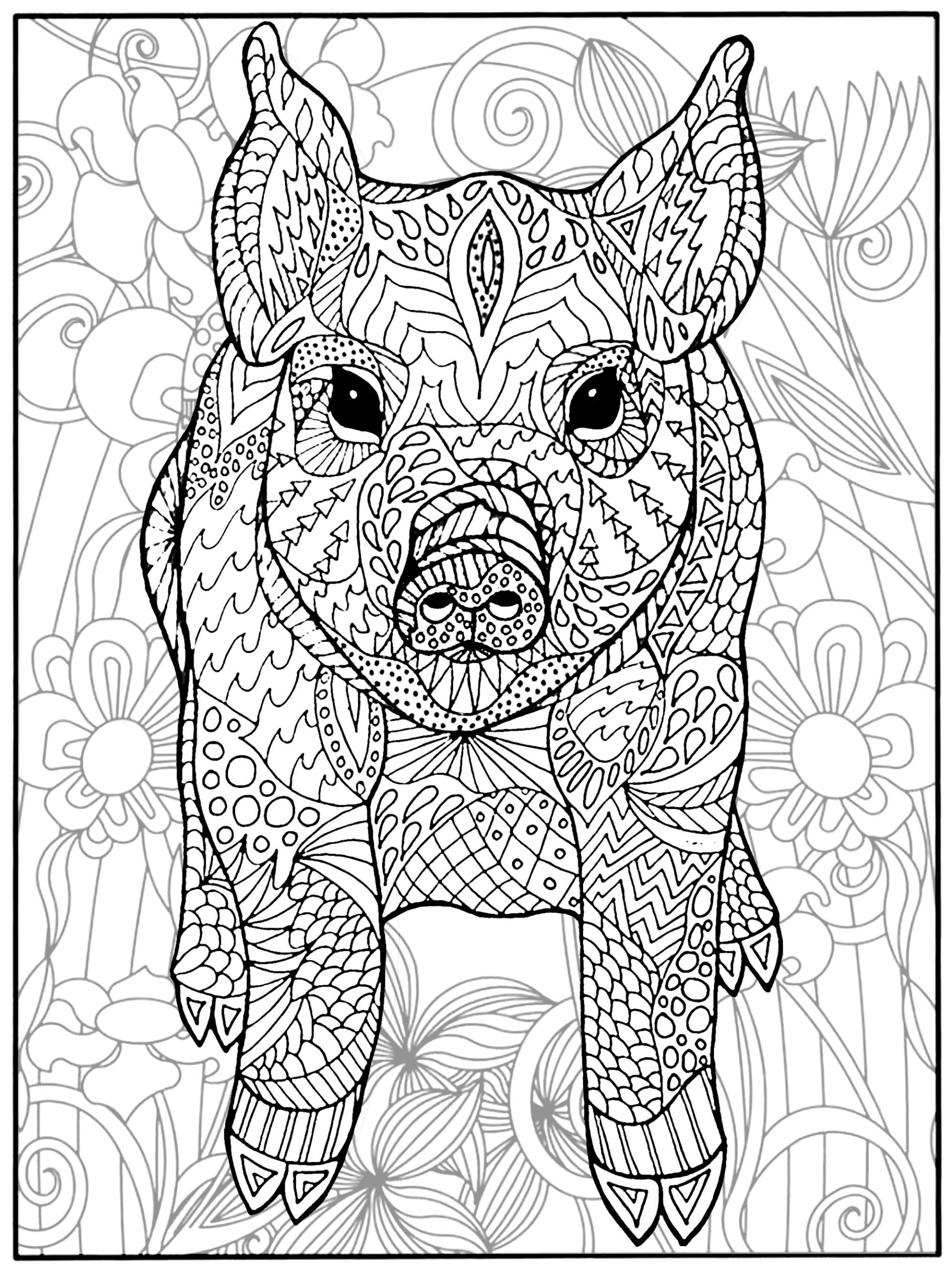 coloring pages of pigs coloring pages of pigs