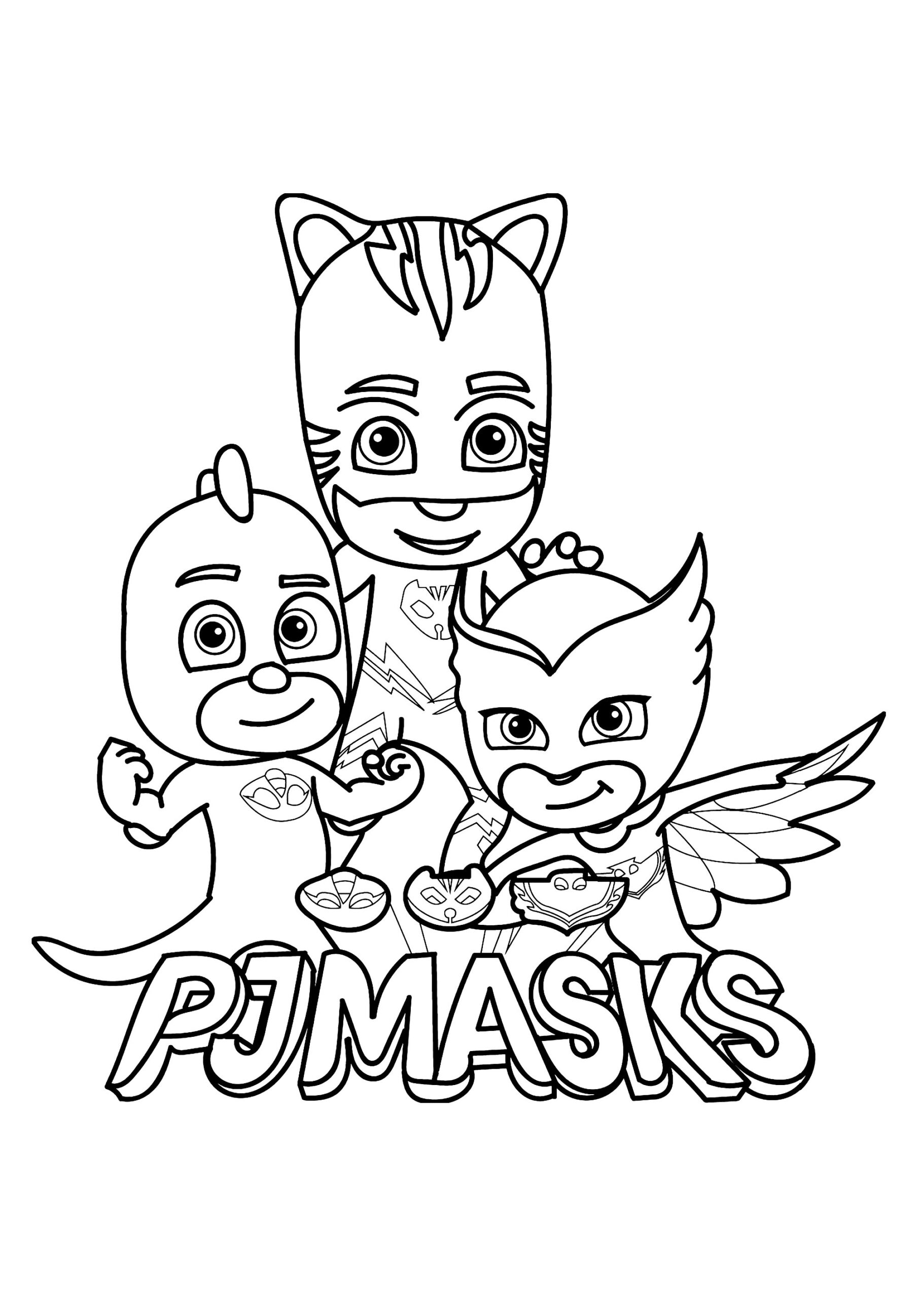 Coloring Pages For Pj Masks