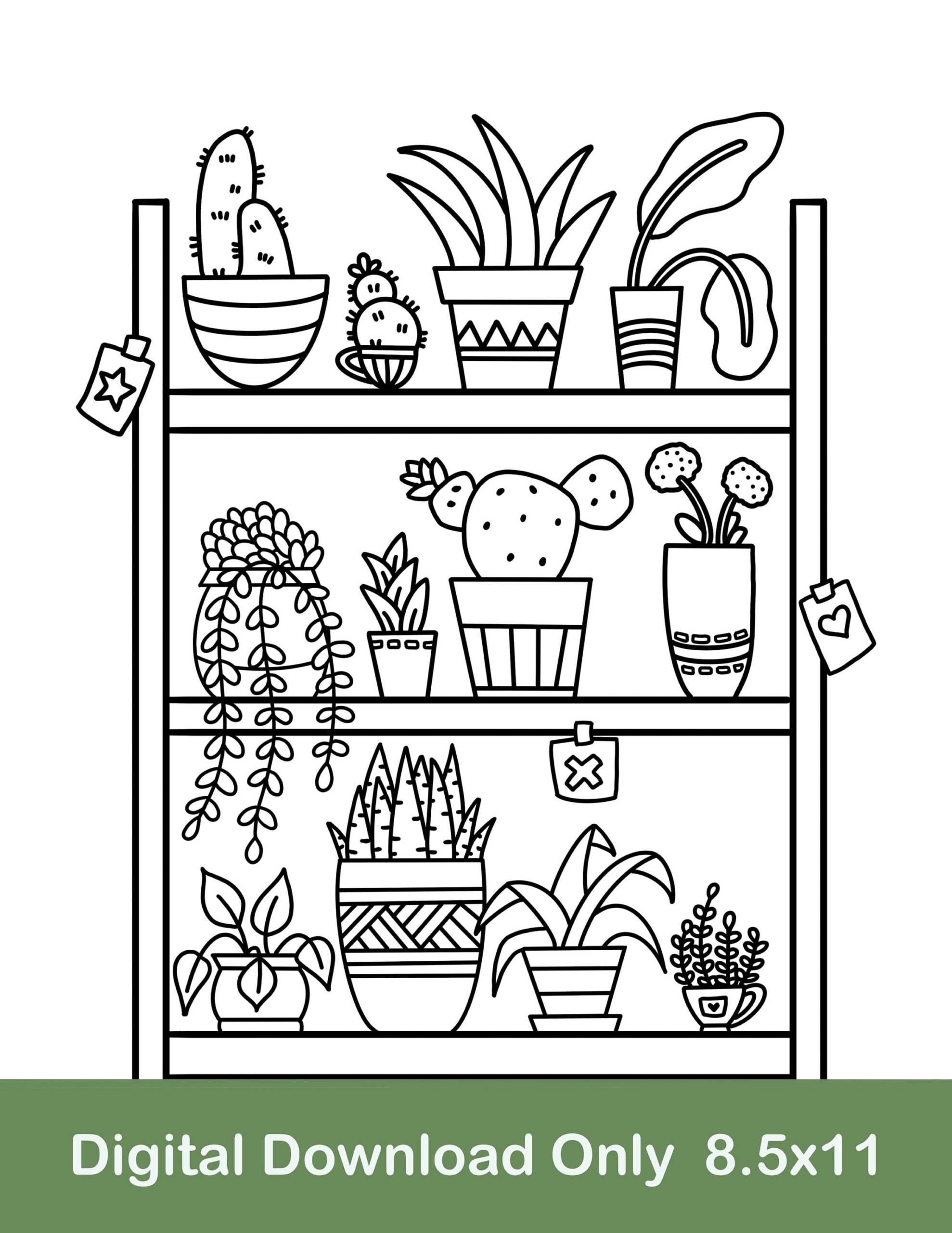 Coloring Pages For Plants