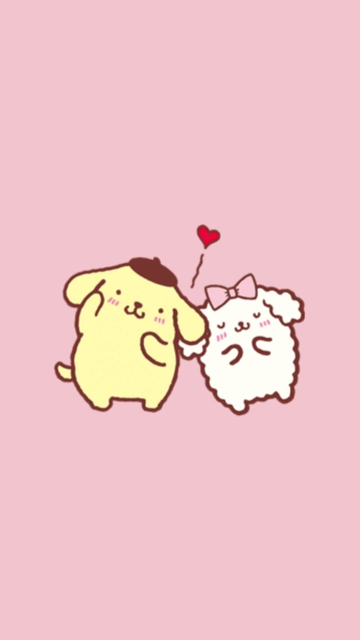 Pompompurin And Macroon Love