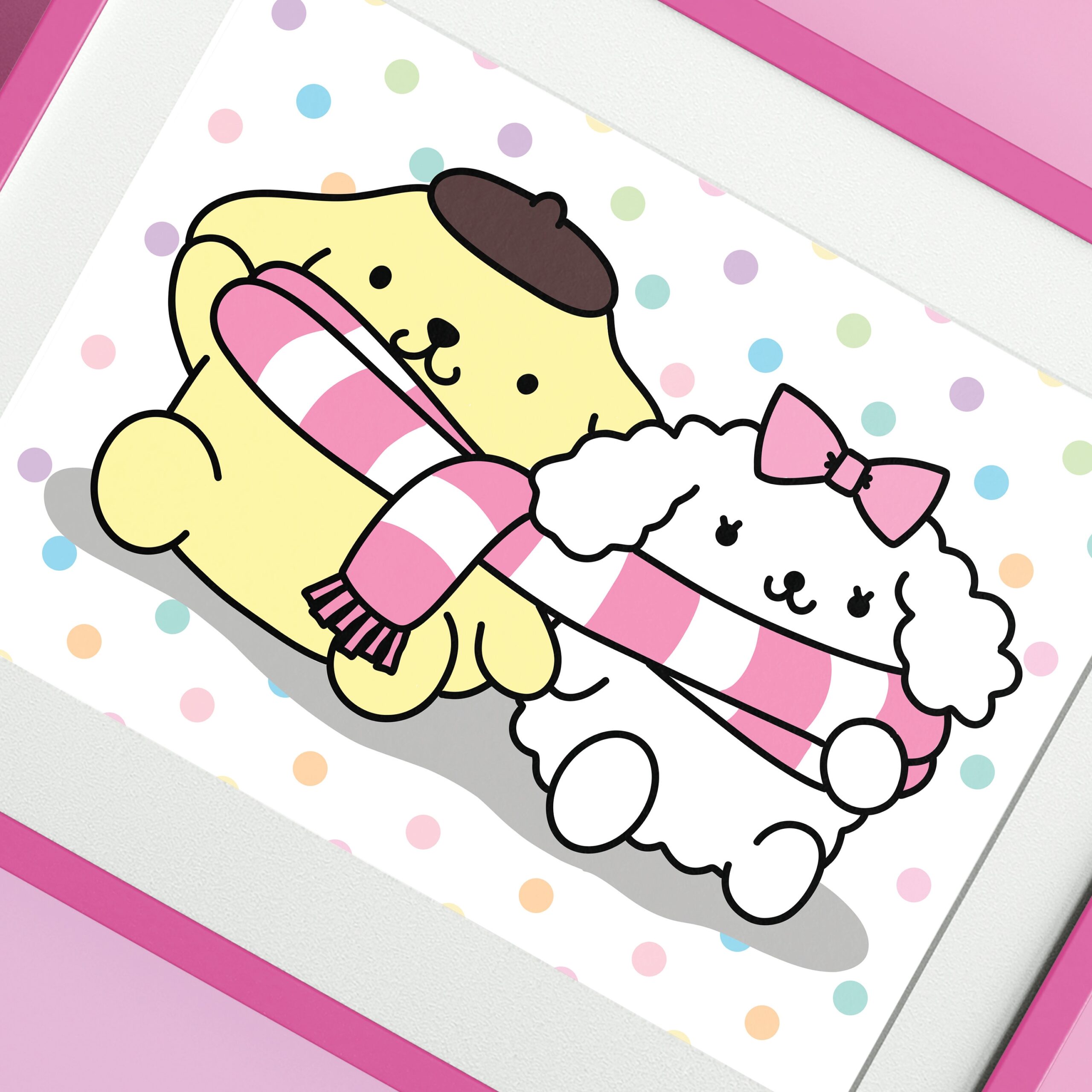 Pom Pom Purin Macaroon