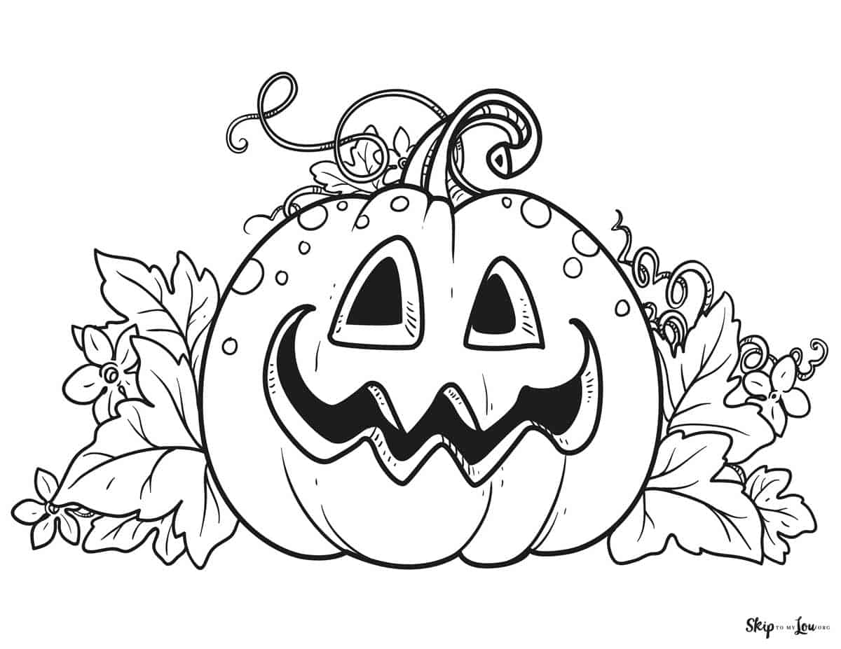 Pumpkin Coloring Sheets Printable