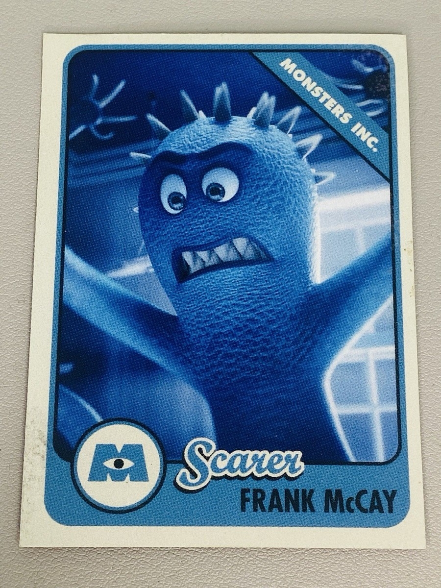 Rare Monsters Inc University Scare Card Scarer Frank McCay Disney Pixar EBay