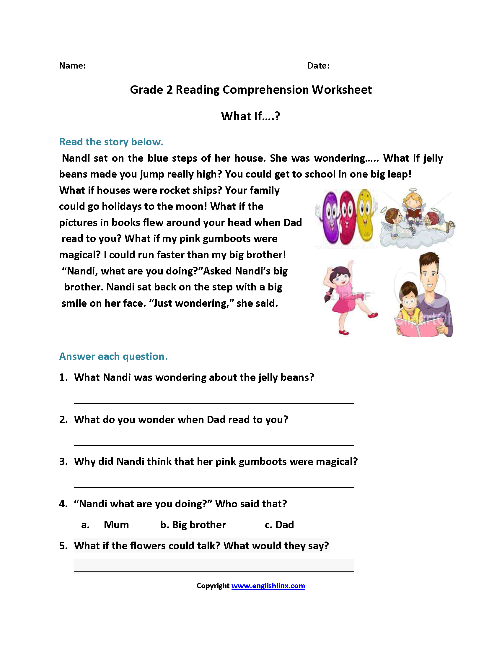 Grade 2 Reading Comprehension