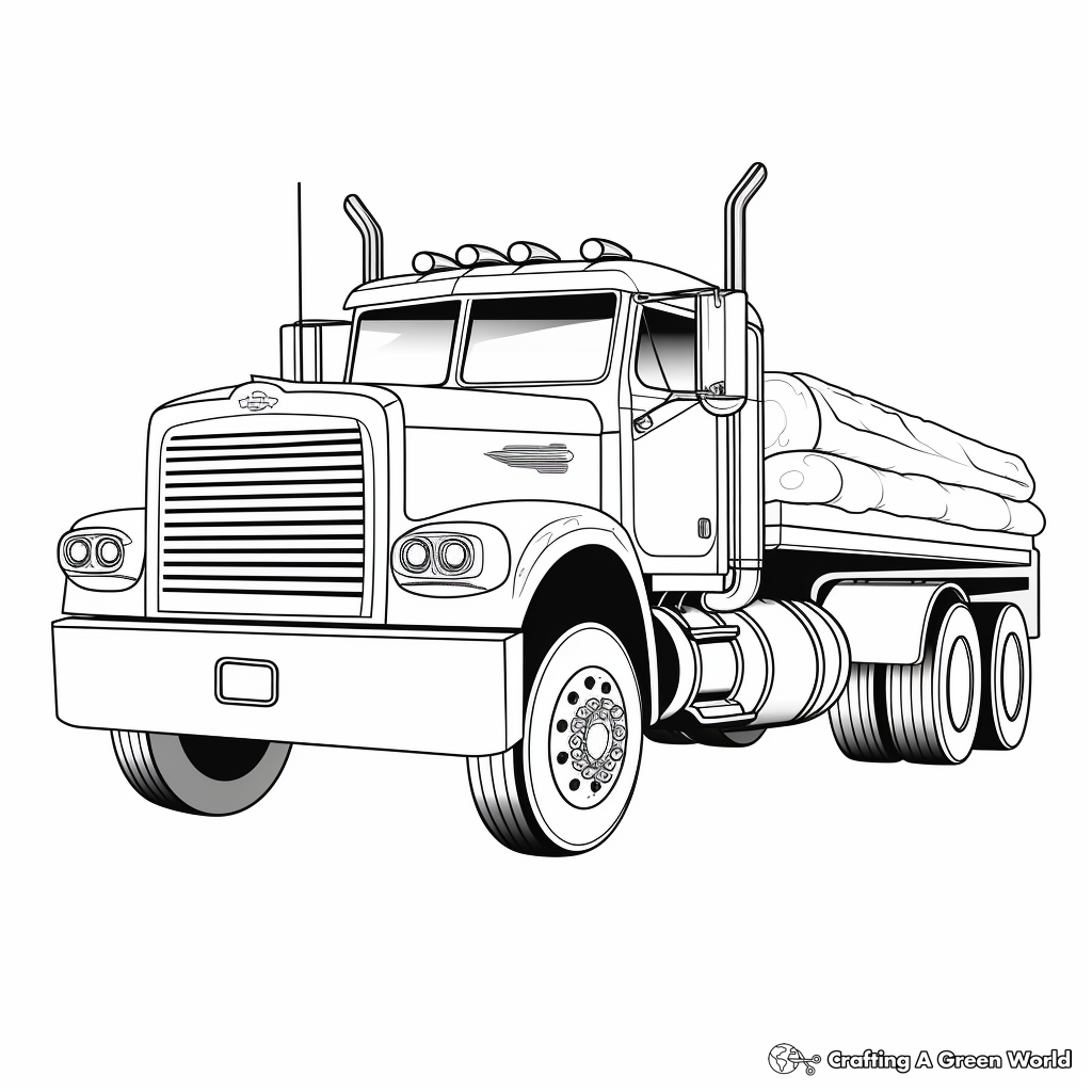 Coloring Pages Of Trucks