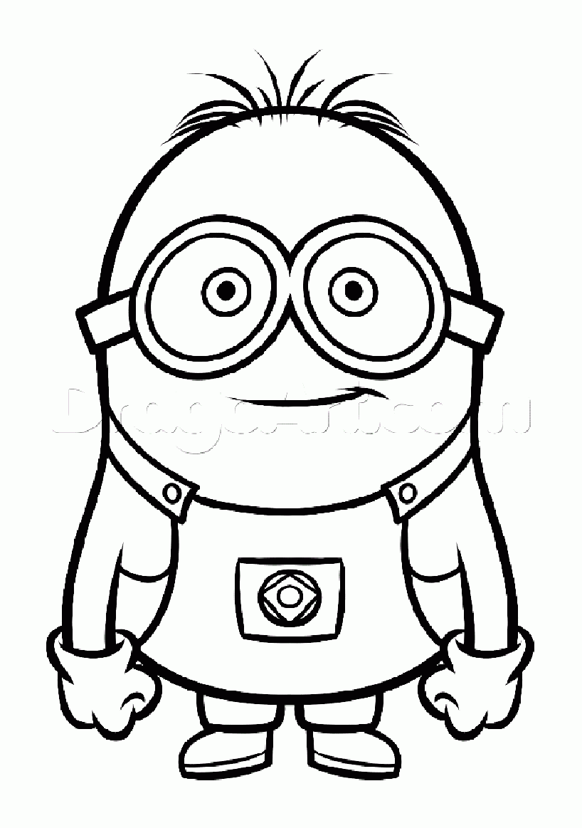 despicable me 4 coloring pages