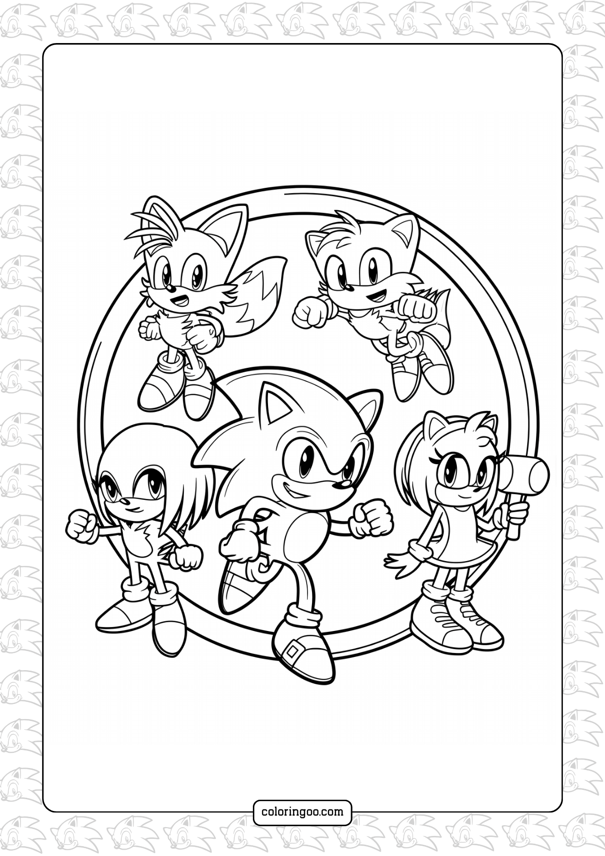 Sonic Coloring Books For Kids Ages 4 8 Sonic The Hedgehog Paint Posters Set Bundle With Sonic Painting Activity Book With Coloring Pages Stickers More Sonic The Hedgehog Coloring And Activities