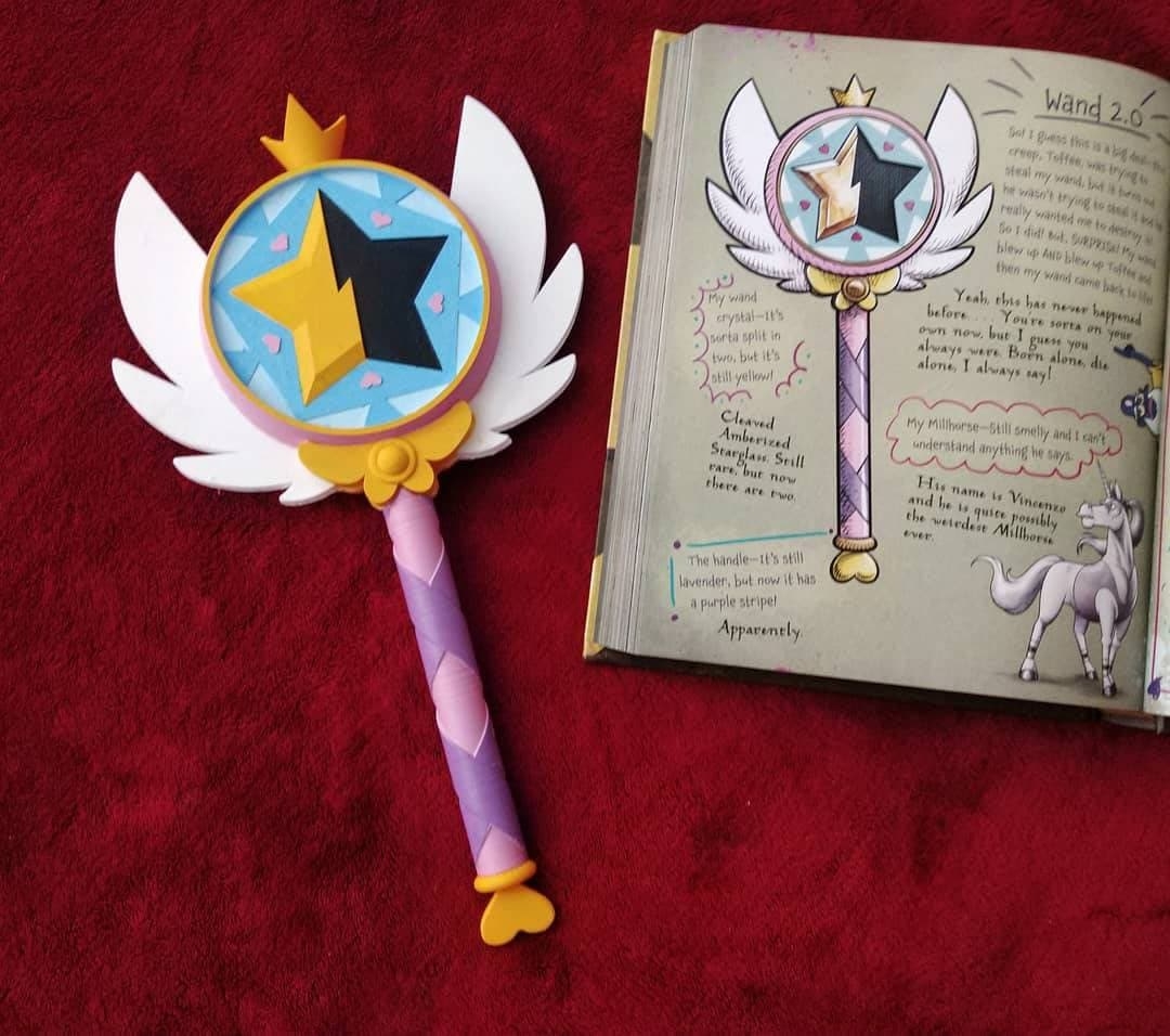 Star Vs The Forces Of Evil Star Butterfly Inspired Season 2 Wand Cosplay Prop Etsy Israel