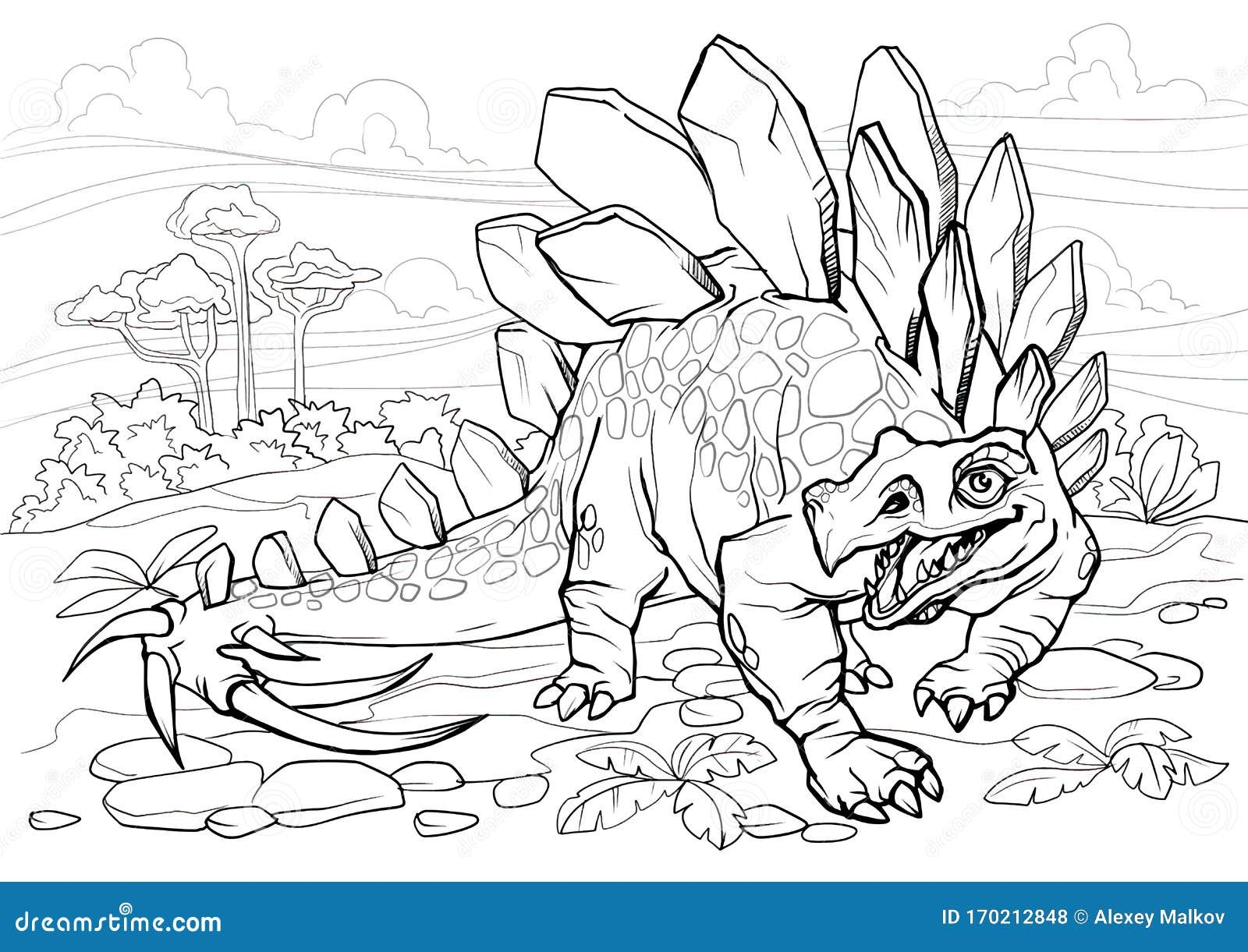 Stegosaurus Dinosaur Coloring Page For Children And Adults Hand Drawn Illustration A4 Size Design For Wallpapers Stock Vector Illustration Of Animal Graphic 170212848 Stegosaurus Dinosaur Coloring Page For Children And Adults Hand Drawn Illustration A4 Size Design For Wallpapers Stock Vector Illustration Of Animal Graphic 170212848