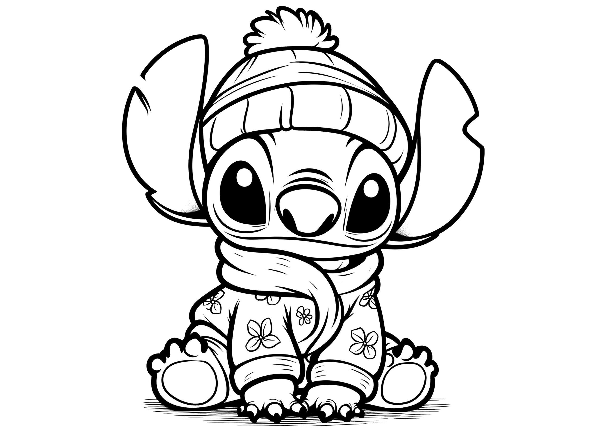 Free Printable Stitch Coloring Pages