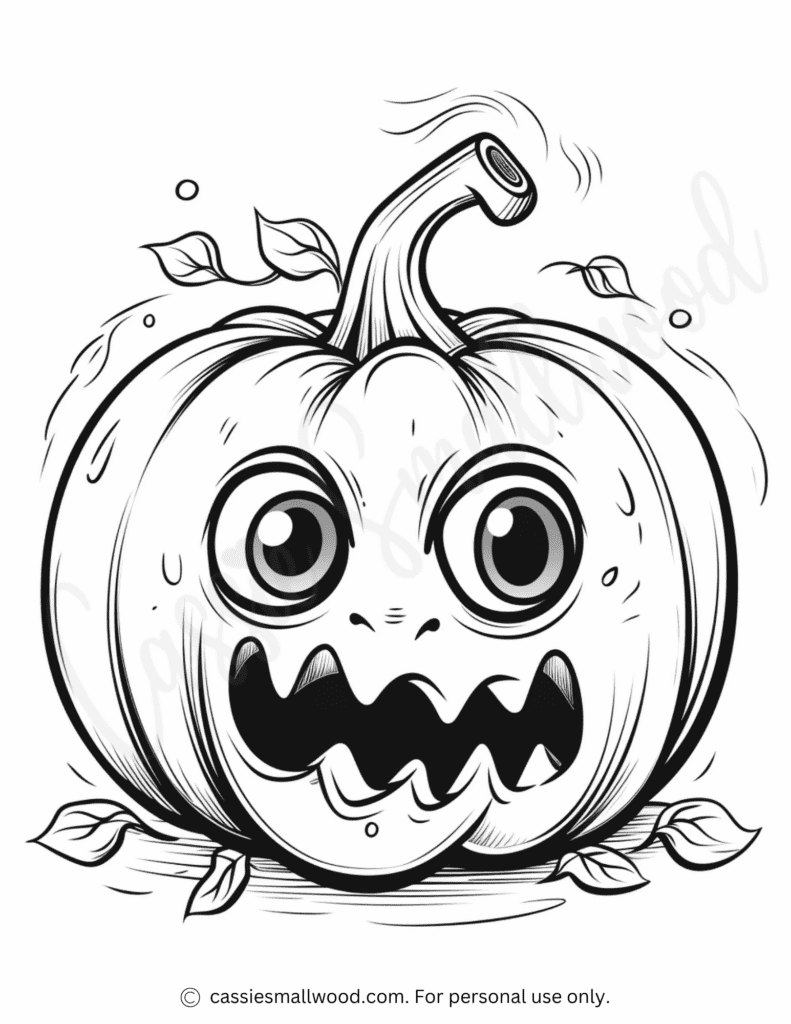 Pumpkin Printables To Color