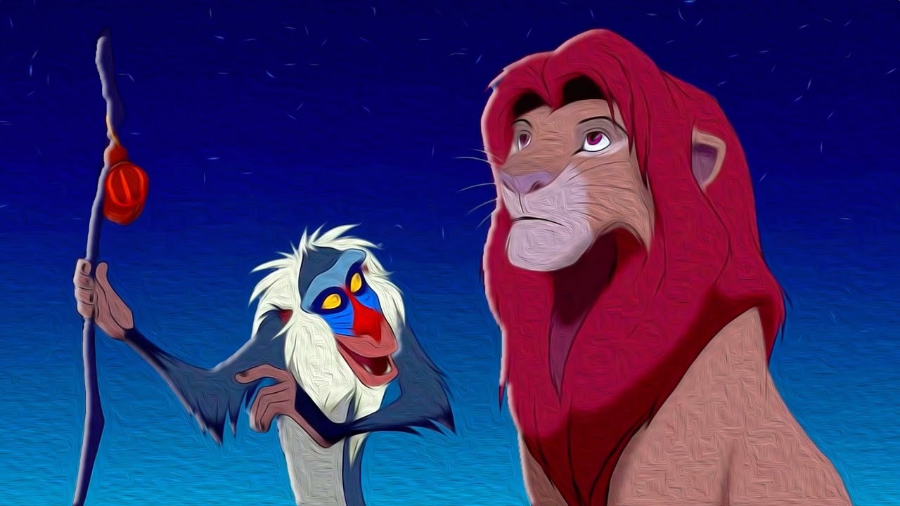 THE LION KING 1994 Scene The Past Can Hurt Simba Returns YouTube