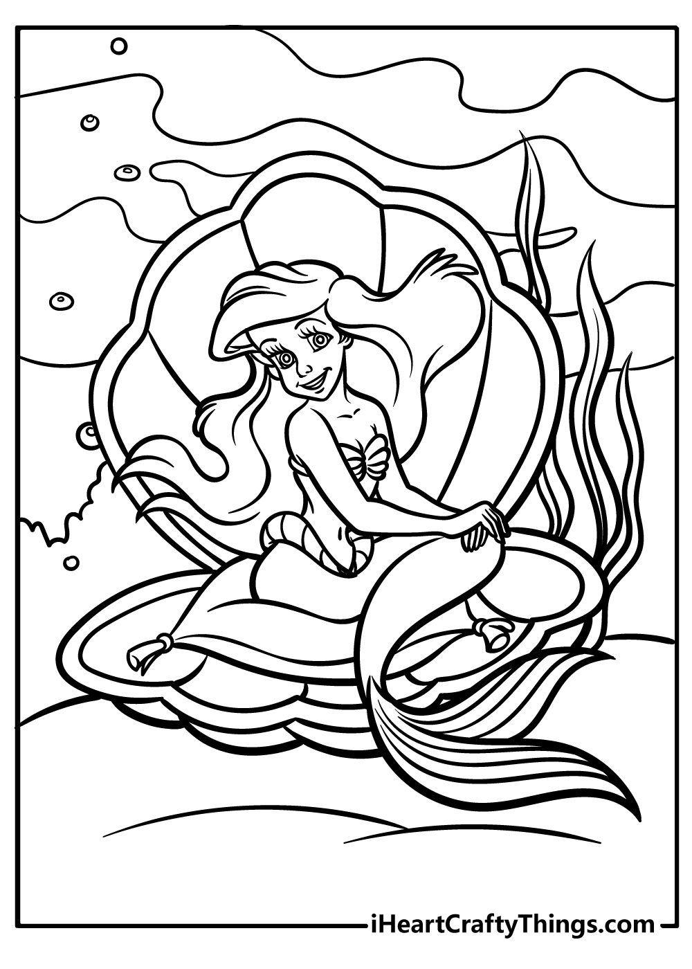 The Little Mermaid Coloring Pages