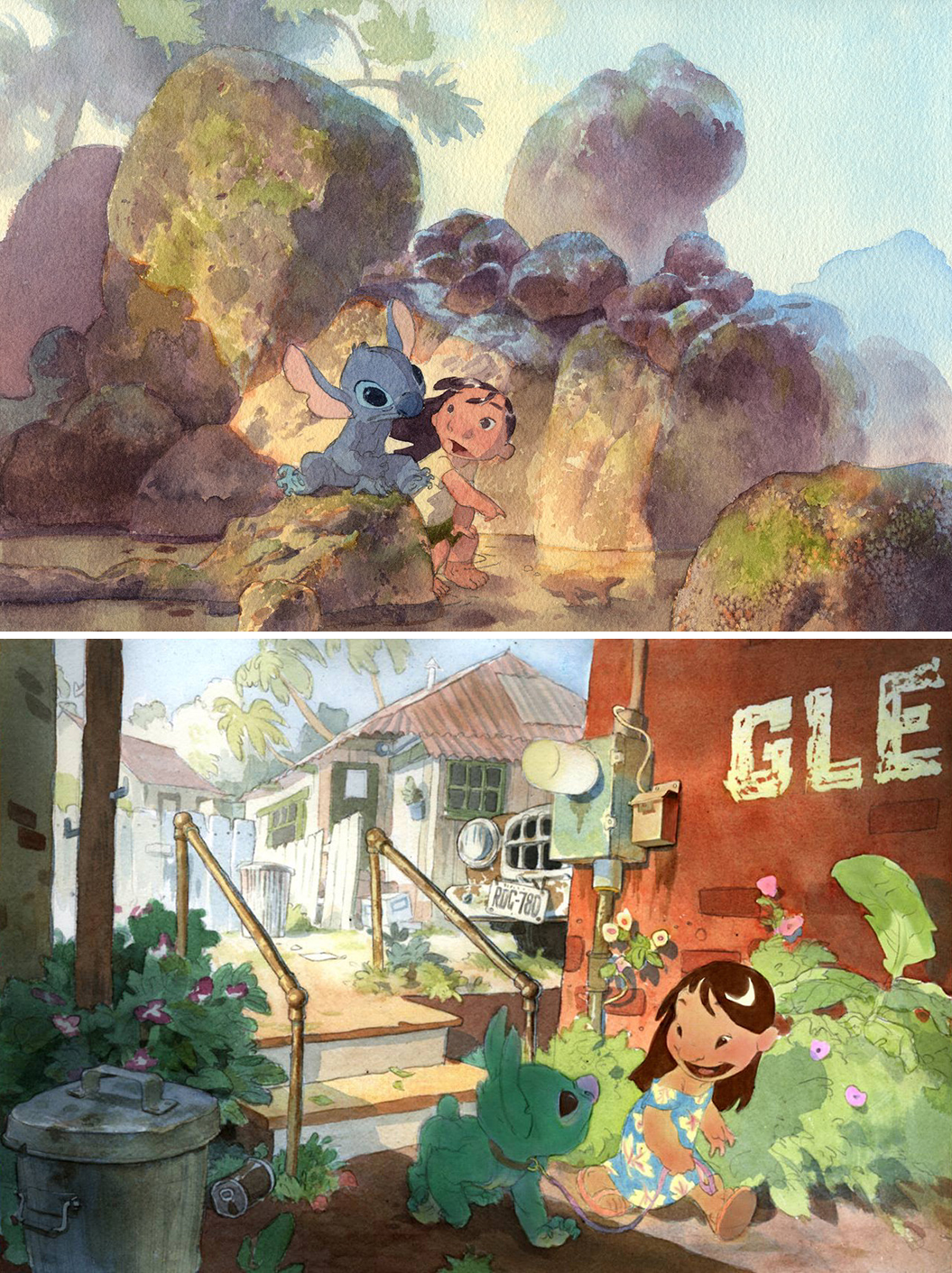 The Shape And Color Of Lilo Stitch 