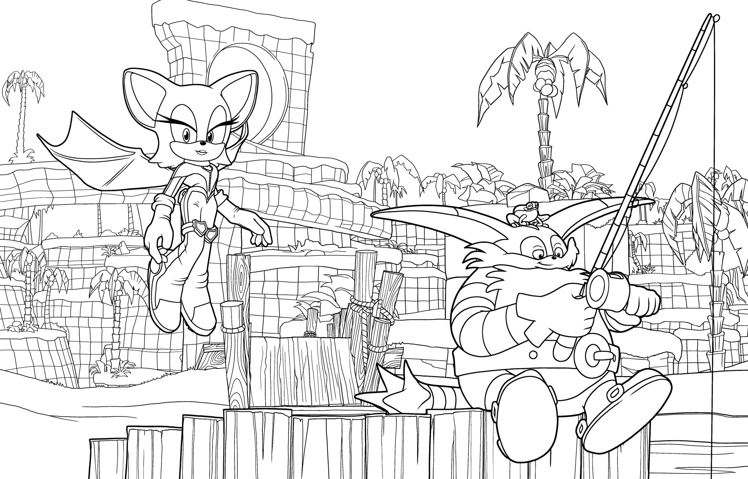 The Ultimate Sonic Prime Coloring Book Penguin Random House Retail
