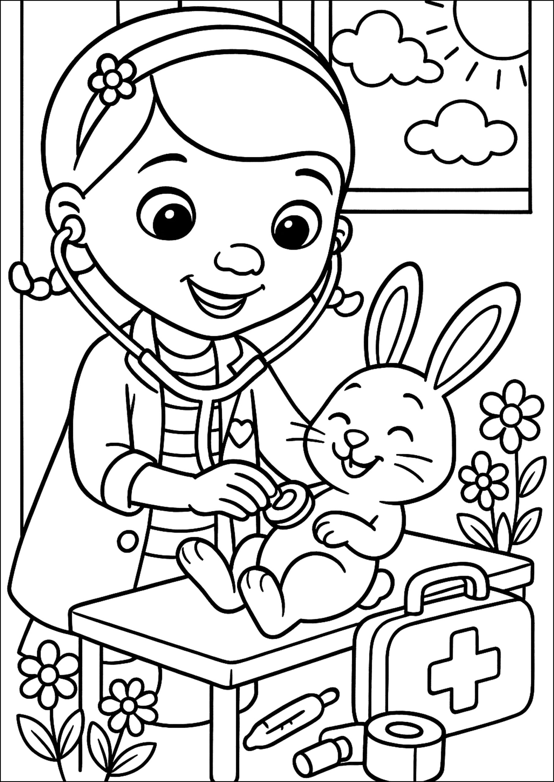 Doc Mcstuffins Coloring Pages
