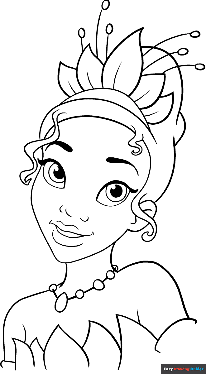 disney princess tiana coloring pages disney princess tiana coloring pages