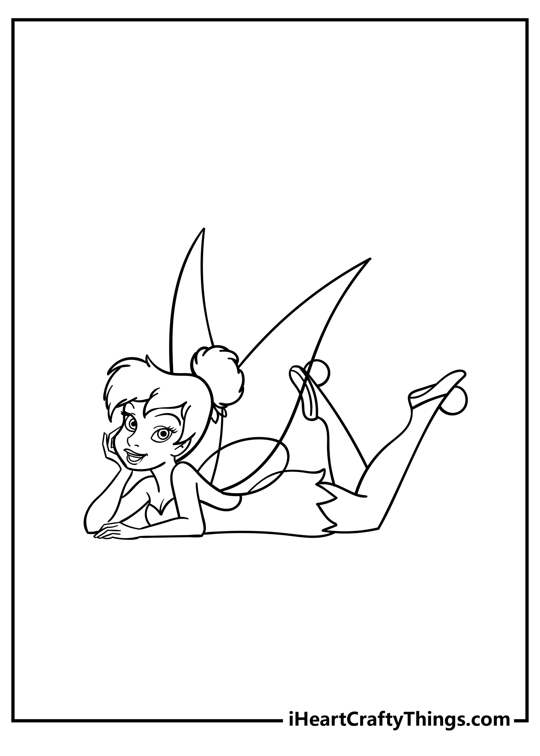 Tinker Bell Coloring Pages 20 Free Printables For Kids 