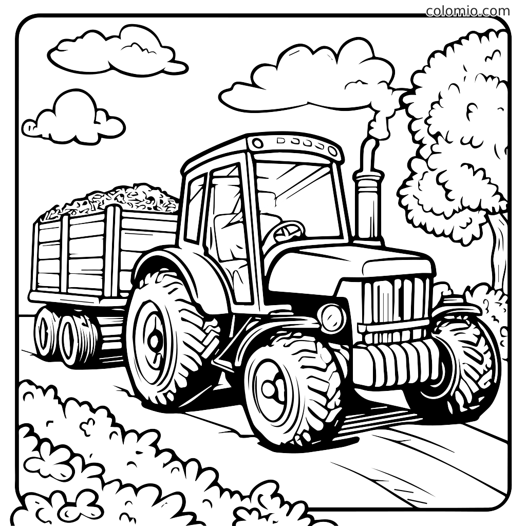 Tractors Coloring Pages Free Printable Tractor Coloring Sheets Tractors Coloring Pages Free Printable Tractor Coloring Sheets