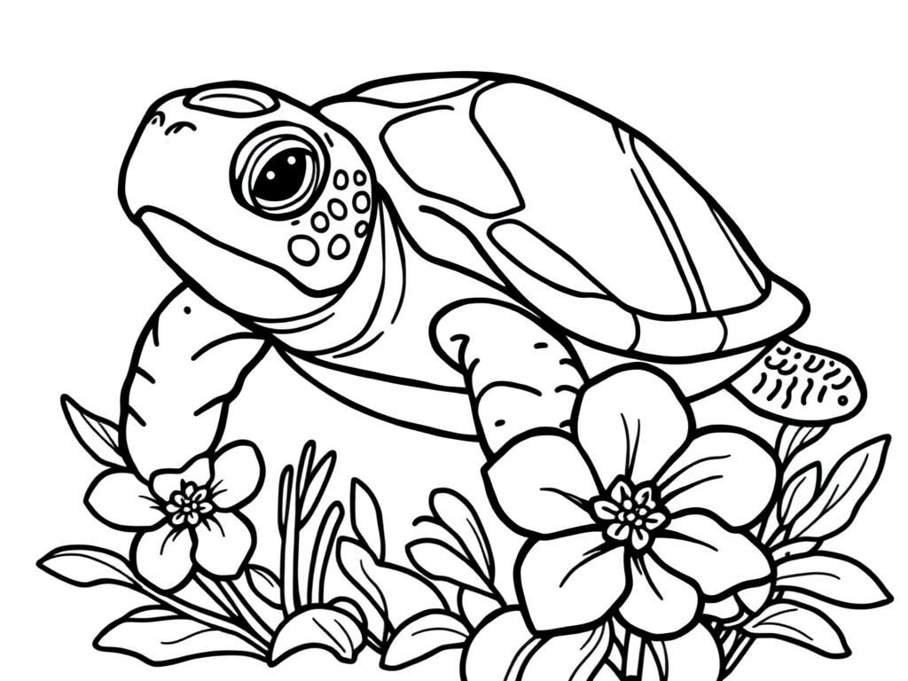 sea turtles coloring pages
