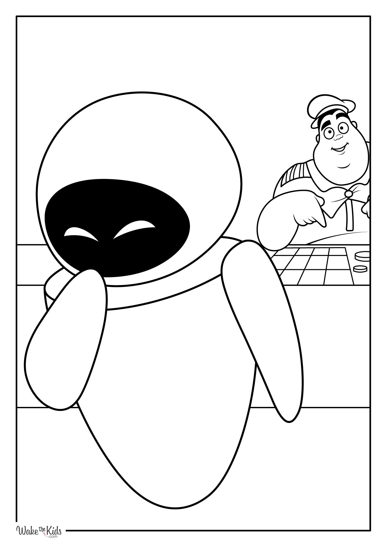wall e coloring page wall e coloring page