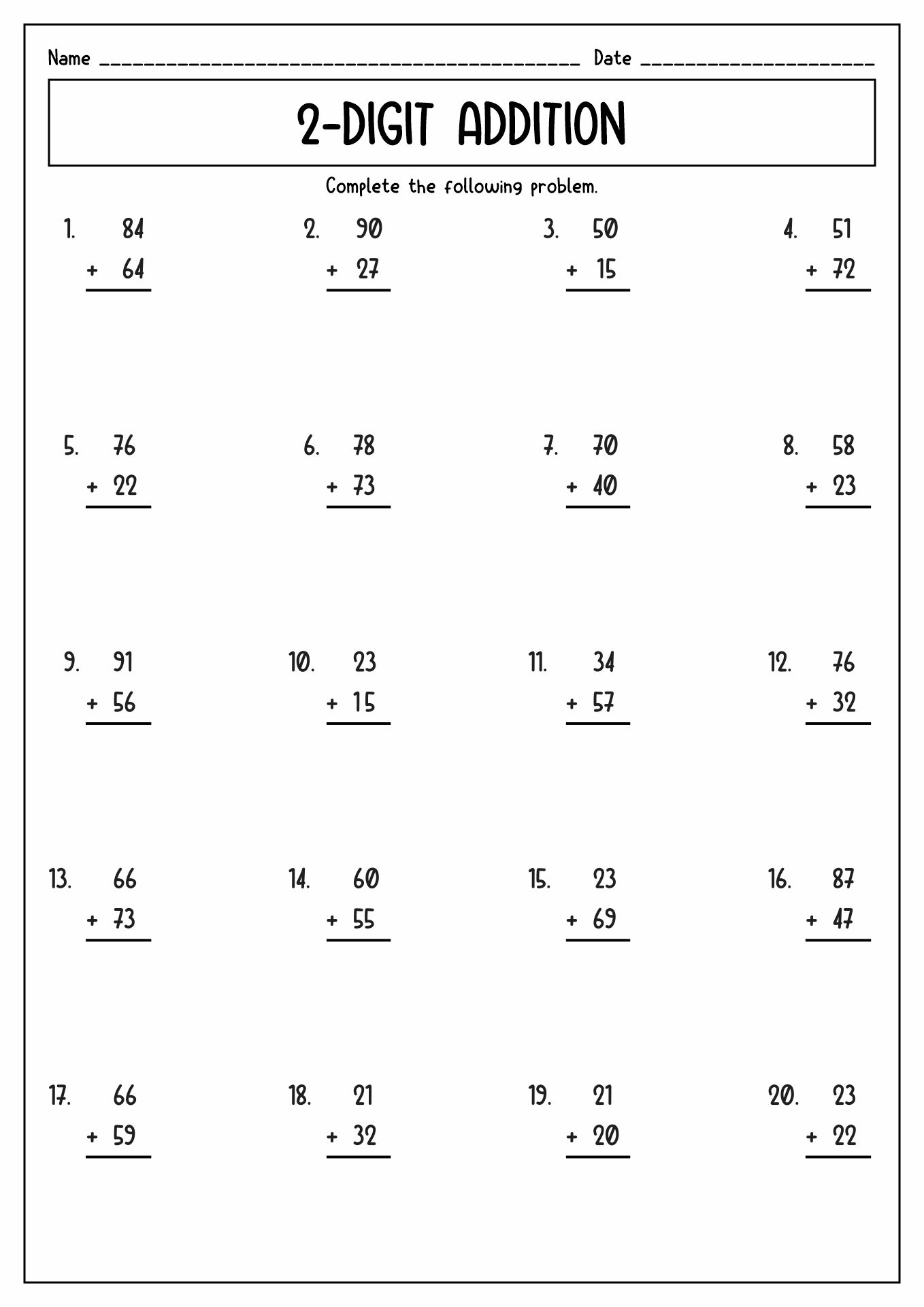 14 Math Worksheets For 2nd Graders Free PDF At Worksheeto 14 Math Worksheets For 2nd Graders Free PDF At Worksheeto