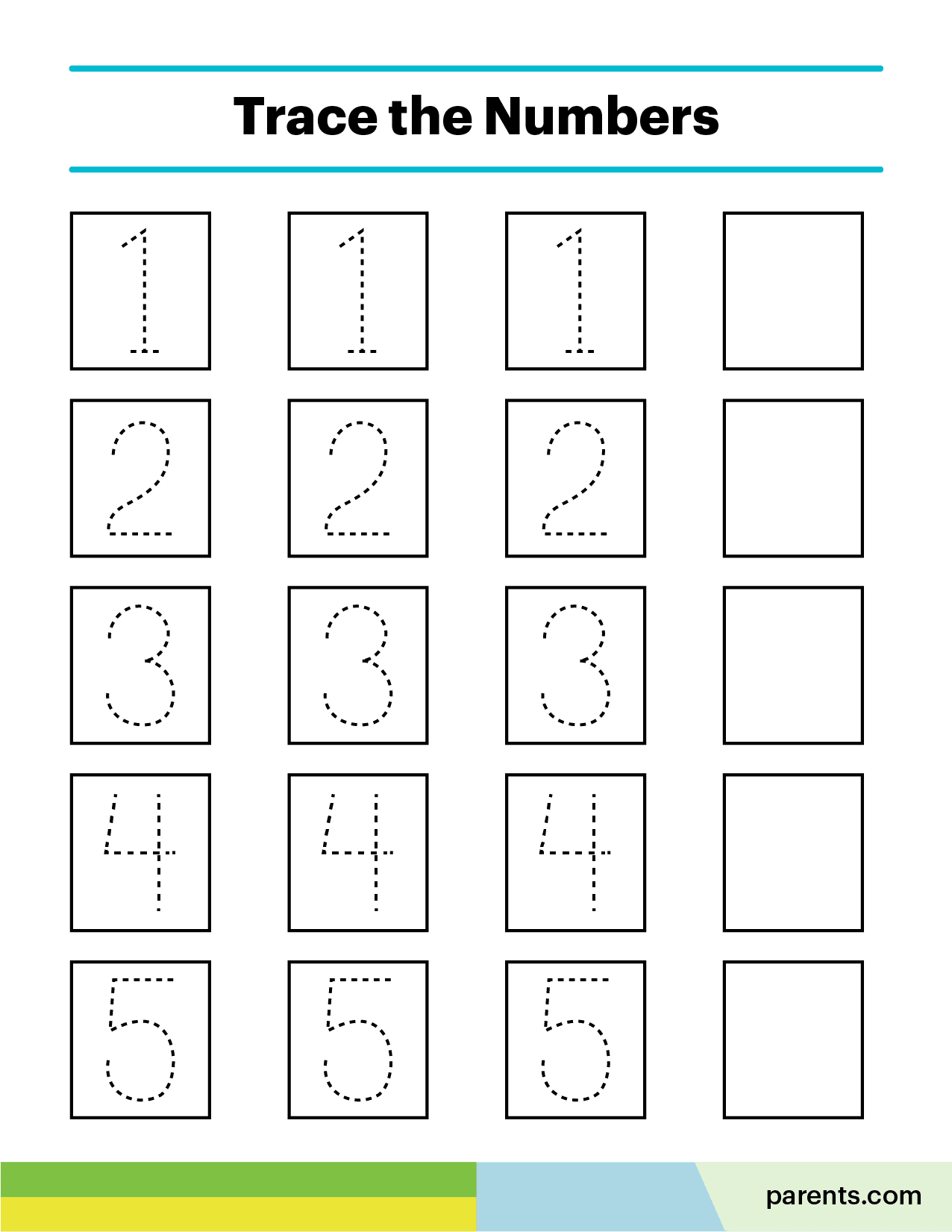 numeracy worksheets for kindergarten