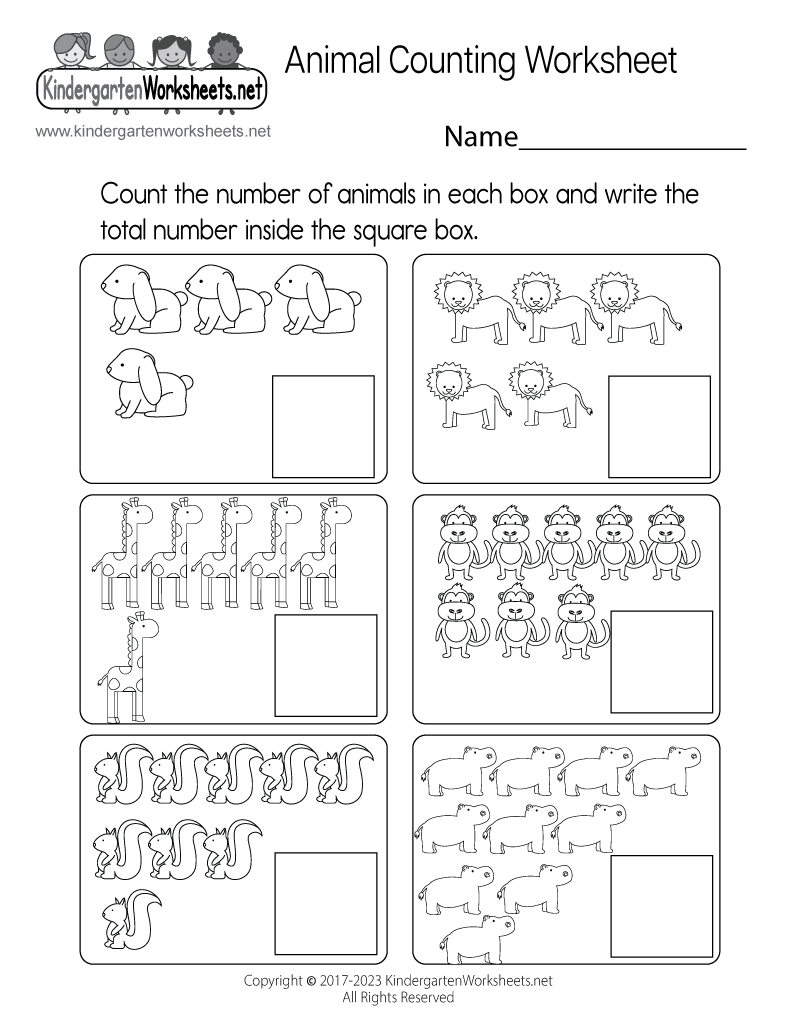 Numbers And Counting Worksheets