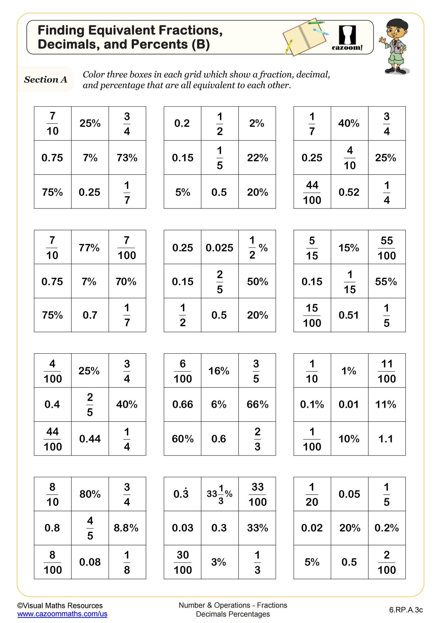 Engaging 6th Grade Worksheets For Comprehensive Learning