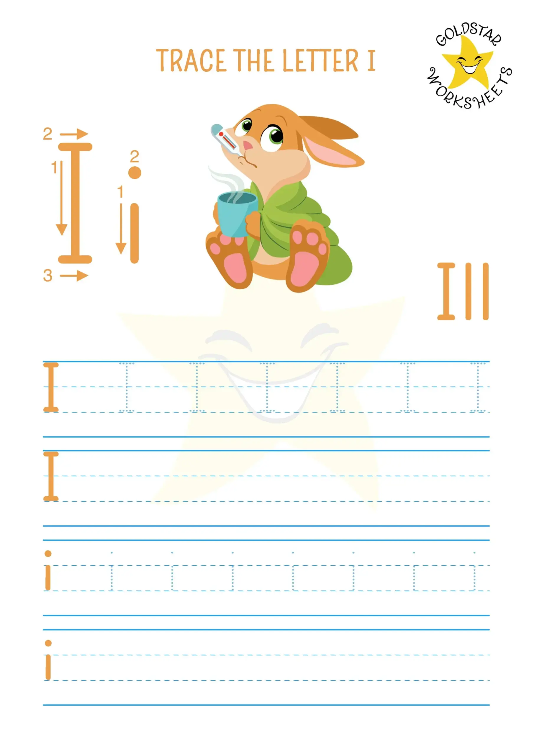 Free Letter I Tracing Worksheets Igloo And Ill Bunny Designs Free Letter I Tracing Worksheets Igloo And Ill Bunny Designs