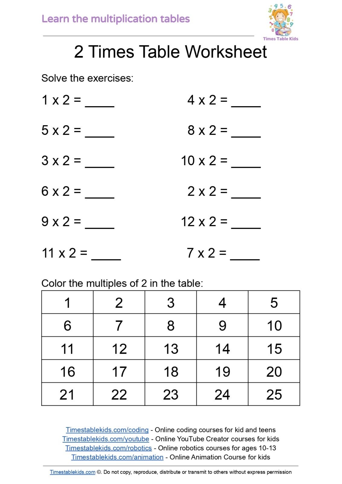 Free Multiplication Worksheets PDF Fun Practice Sheets For All Ages Free Multiplication Worksheets PDF Fun Practice Sheets For All Ages