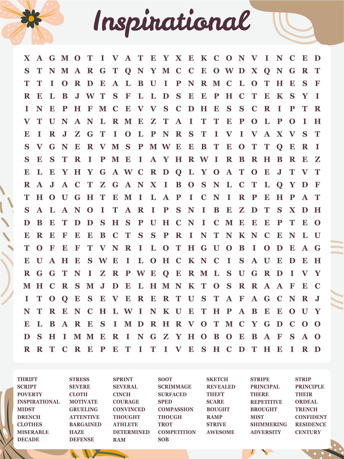 Free Printable Word Puzzles Adults