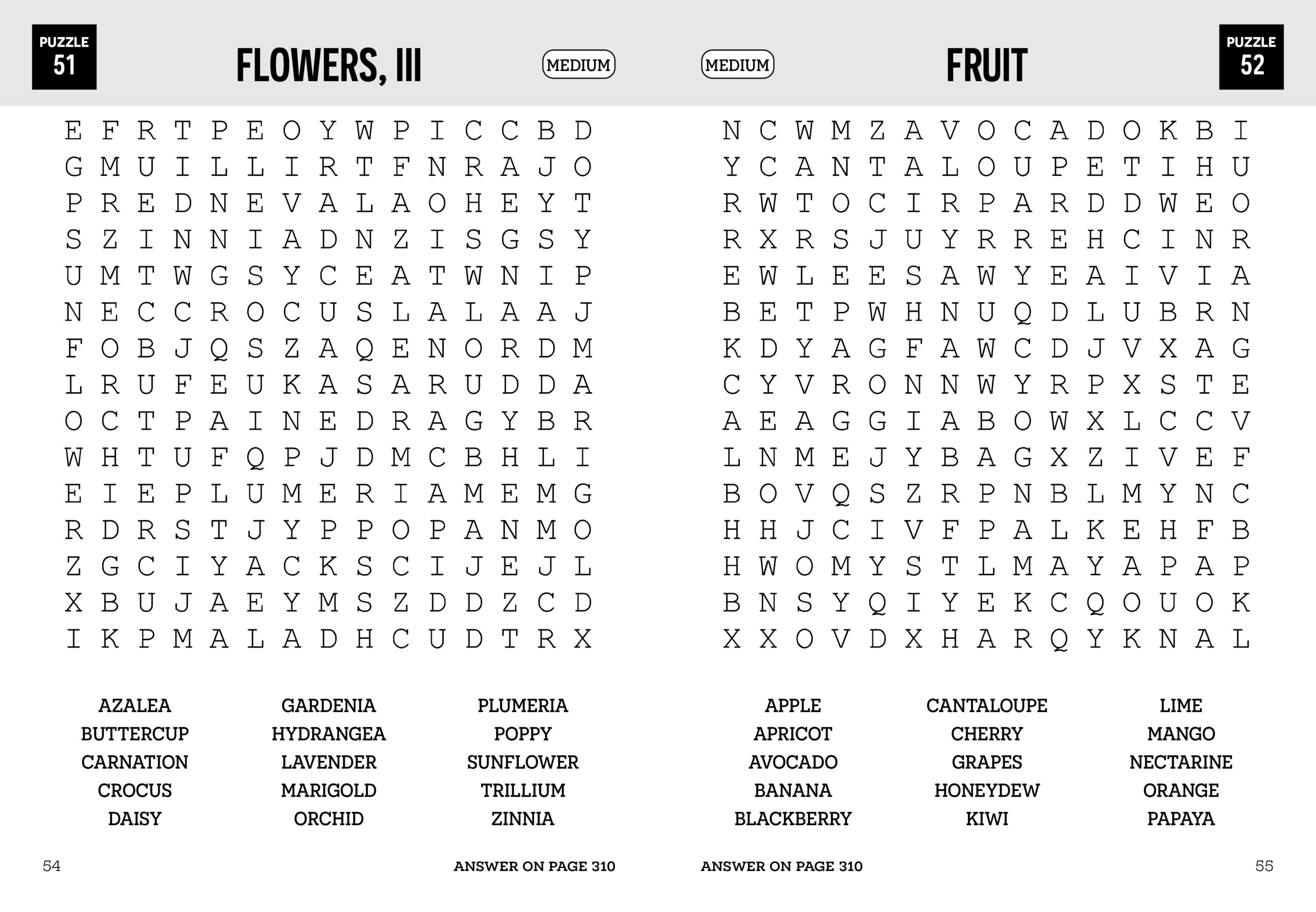 word searches to print