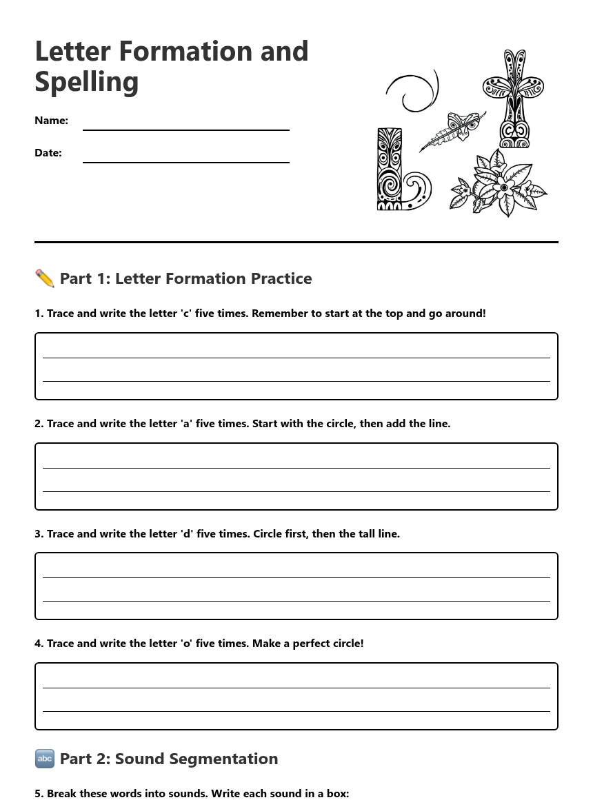 letter formation practice worksheets letter formation practice worksheets