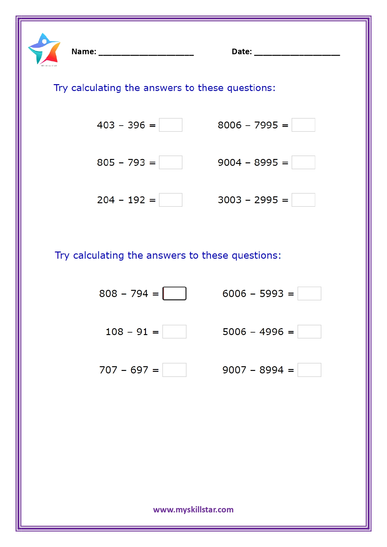 math worksheets grade 4 math worksheets grade 4