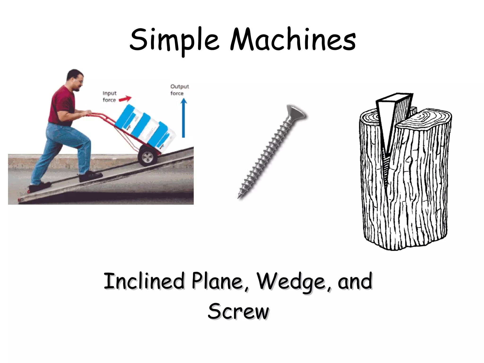 examples for a wedge