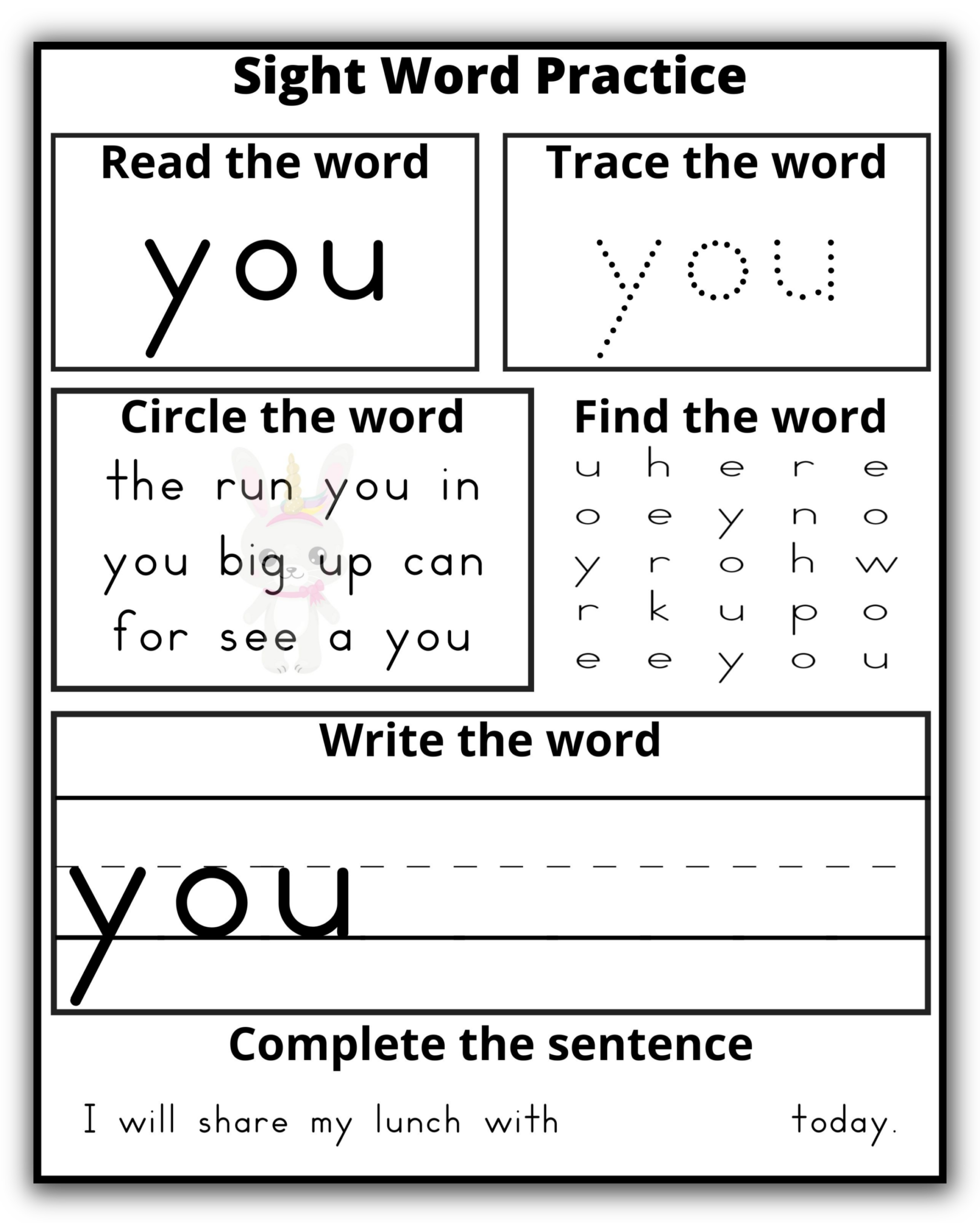 Pre Kindergarten Dolch Sight Words Practice Extreme Couponing Mom Pre Kindergarten Dolch Sight Words Practice Extreme Couponing Mom